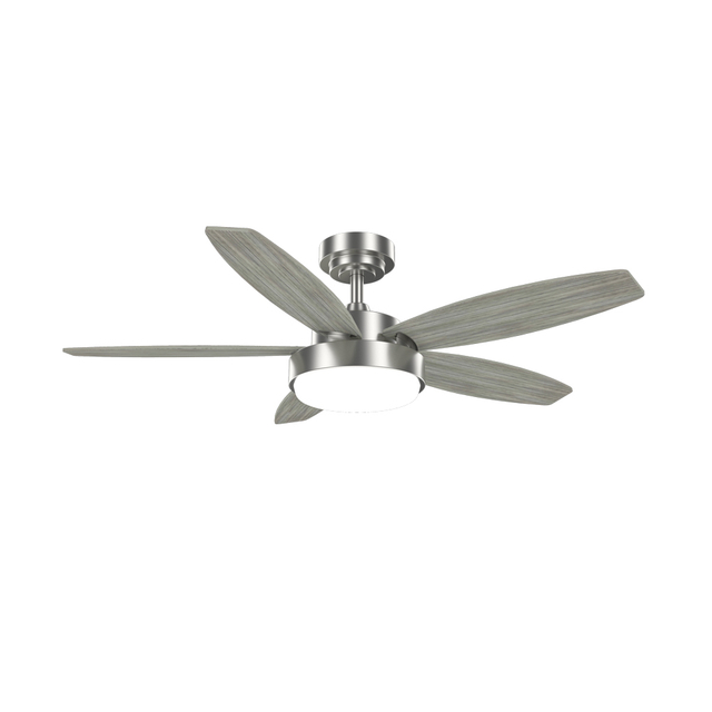 Ventilateur de plafond moderne de contrôle intelligent d'intérieur de 44 pouces avec la lumière KBS-44K003