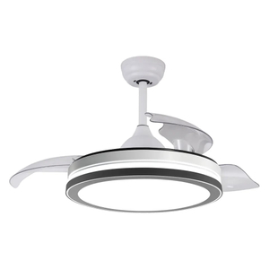 Ventilateur de plafond LED à intensité variable d'intérieur de 42 pouces avec lumière