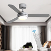 Ventilateur de plafond décoratif de 42 pouces de moteur à courant continu de 3 lames avec l\'extérieur