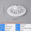 Mini ventilateur de prise facile à installer de 10 pouces pour la cuisine de la chambre à coucher