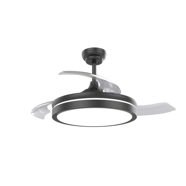 Ventilateur de plafond escamotable décoratif d'intérieur de 42 pouces avec la lumière KBS-Y4265