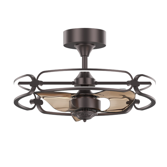 19 pouces vente chaude moderne ventilateur à intensité variable lampe salon chambre ventilateur de plafond décoratif avec lumière