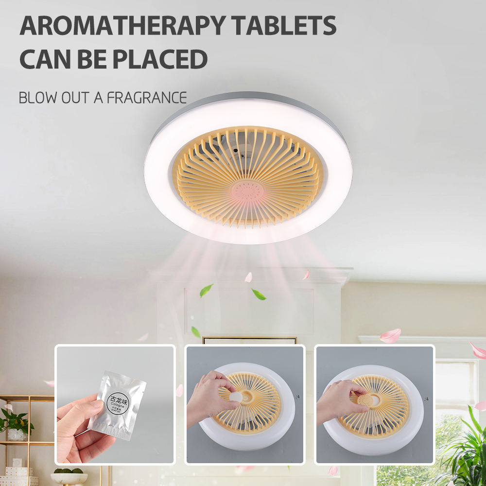 Lumière de ventilateur d'aromathérapie2