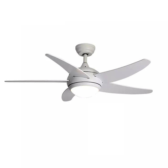 Ventilateur de plafond moderne intelligent d'intérieur de moteur de C.C de 52 pouces avec la lumière KBS-52122