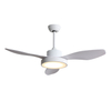 Ventilateur de plafond intelligent d\'intérieur à 3 lames ABS avec lumière KBS-4703